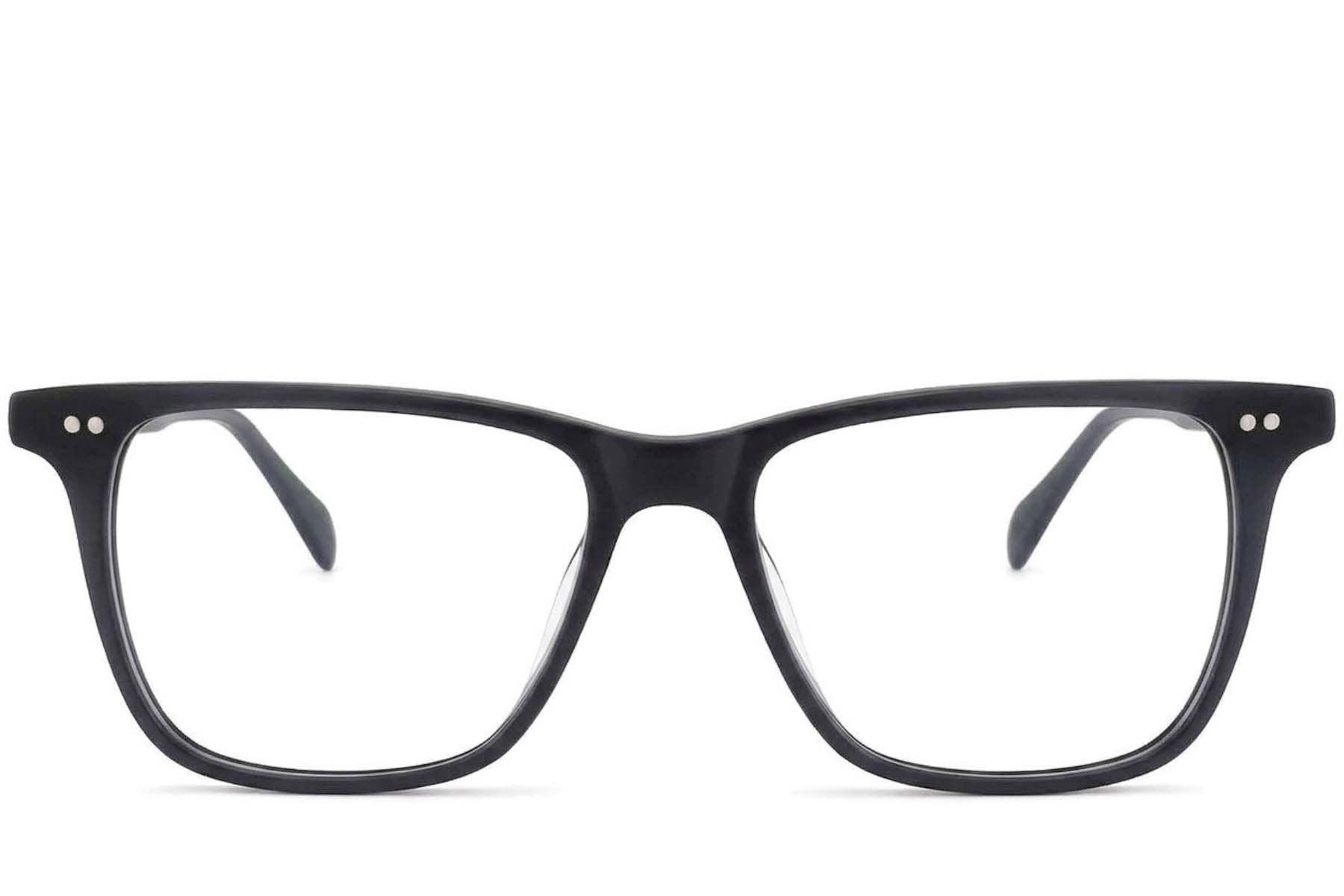 Vasos rectangulares de acetato gris #BS2012-3810