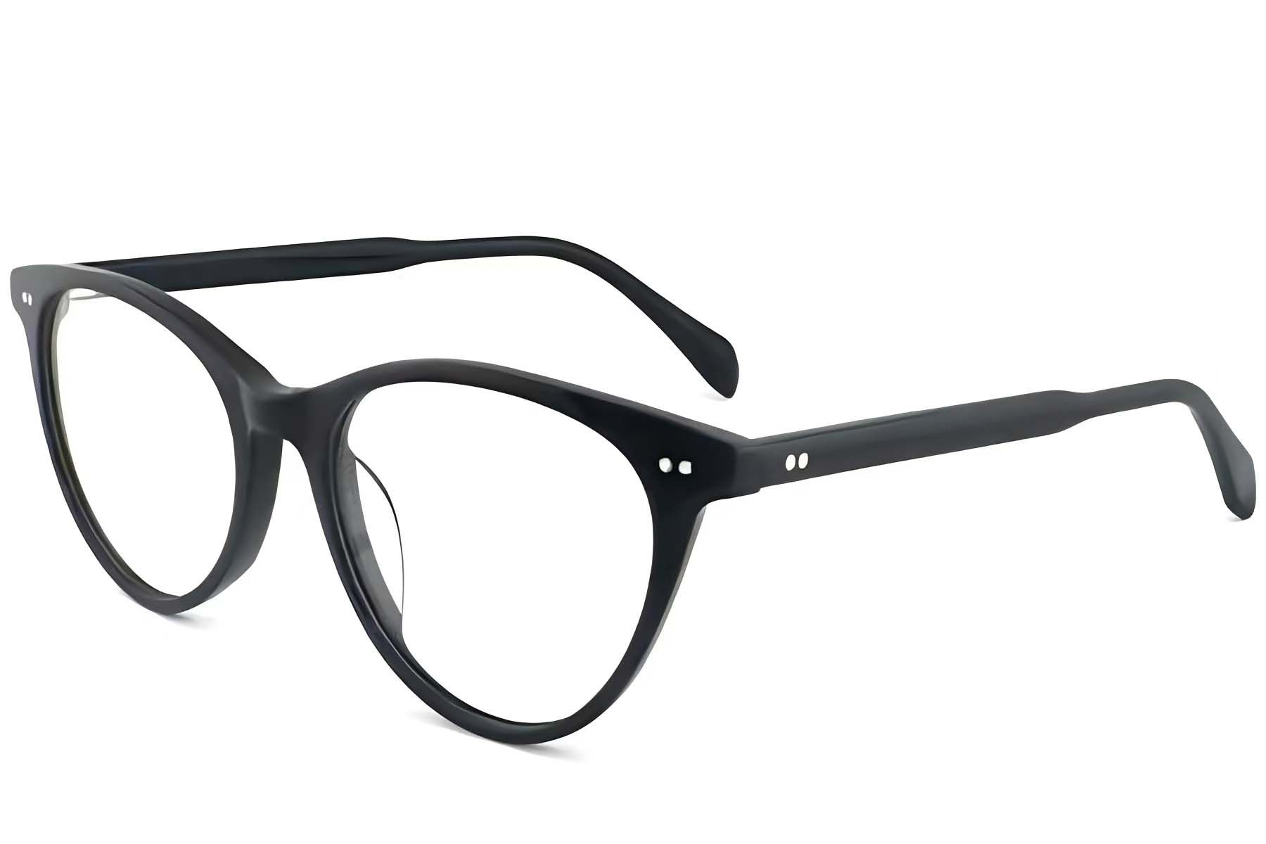 Butterfly Black Acetate Glasses #BS2012-3813