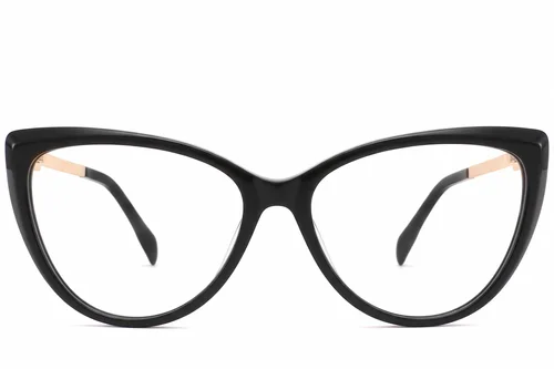 Butterfly Black Acetate Glasses #BS2012-3815
