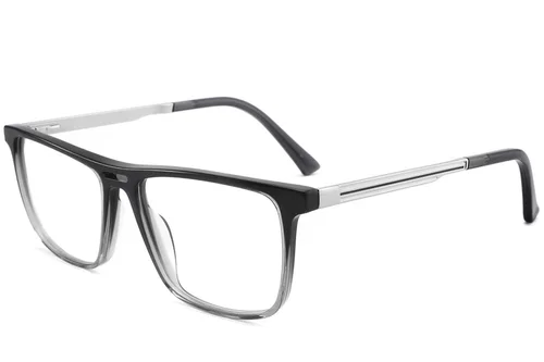 Lunettes aviateur en acétate gris #BS2012-3830