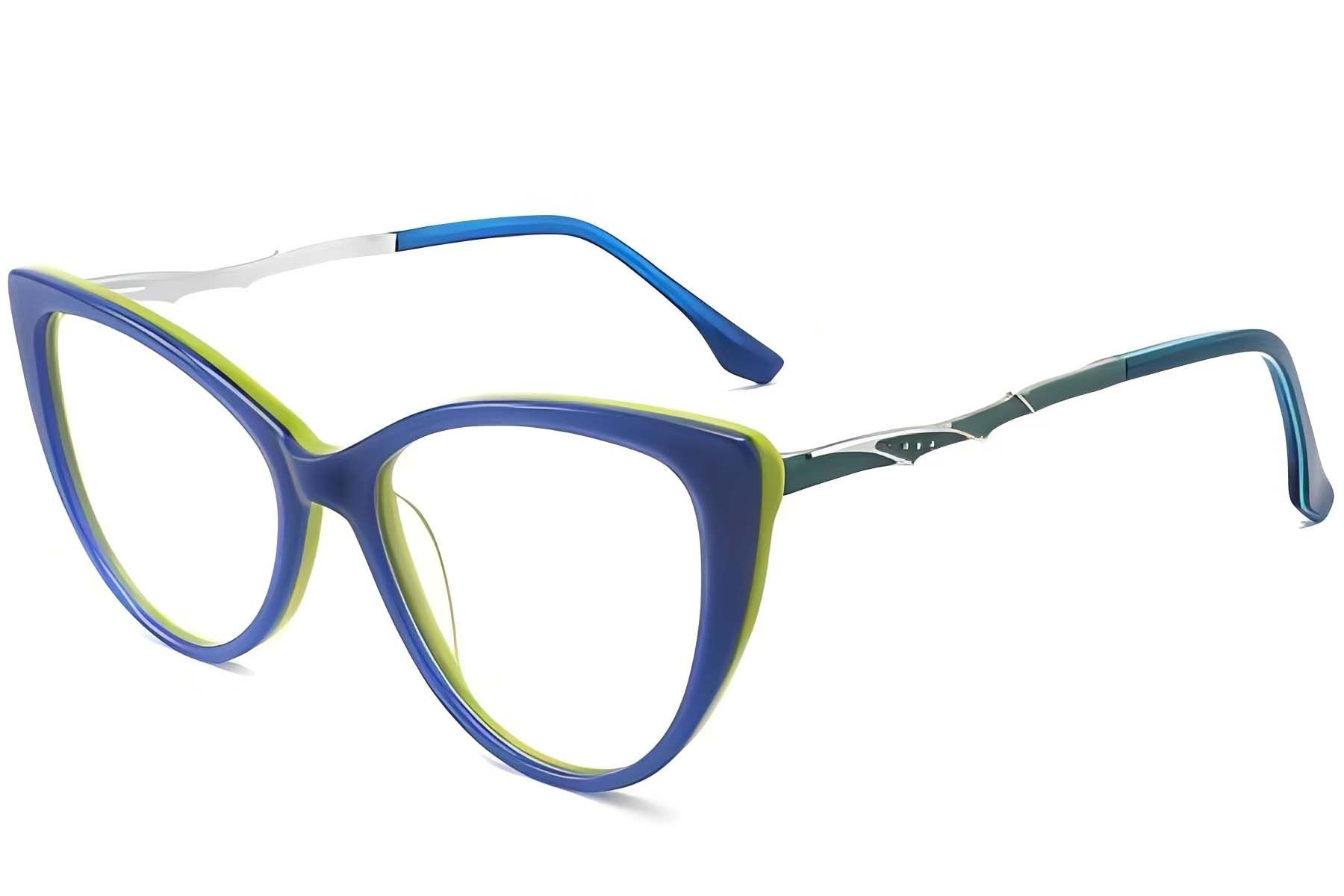 Butterfly Green Acetate Glasses #BS2012-3844