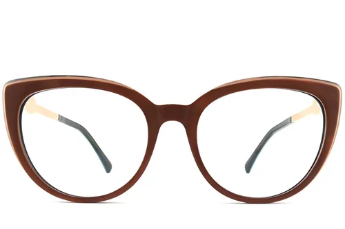Butterfly Brown Acetate Glasses #BS2012-3856