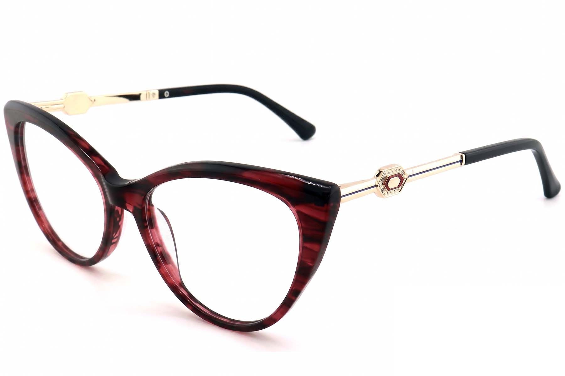 Vasos de acetato rojo con forma de mariposa #BS2012-3866