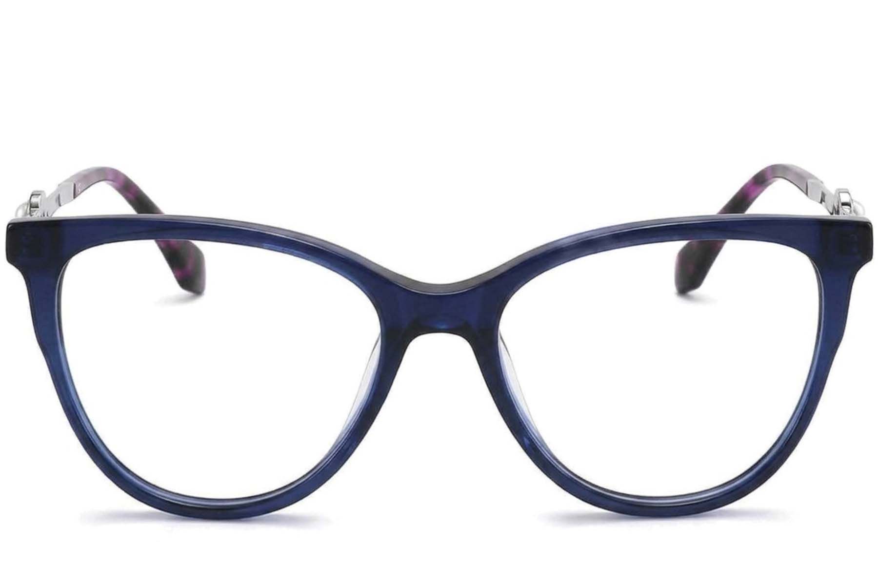 Butterfly Blue Acetate Glasses #BS2012-3872
