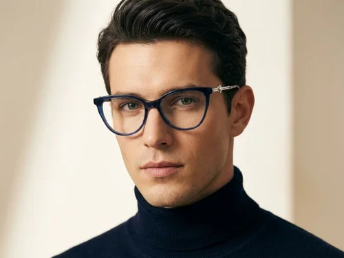 Butterfly Blue Acetate Glasses #BS2012-3872