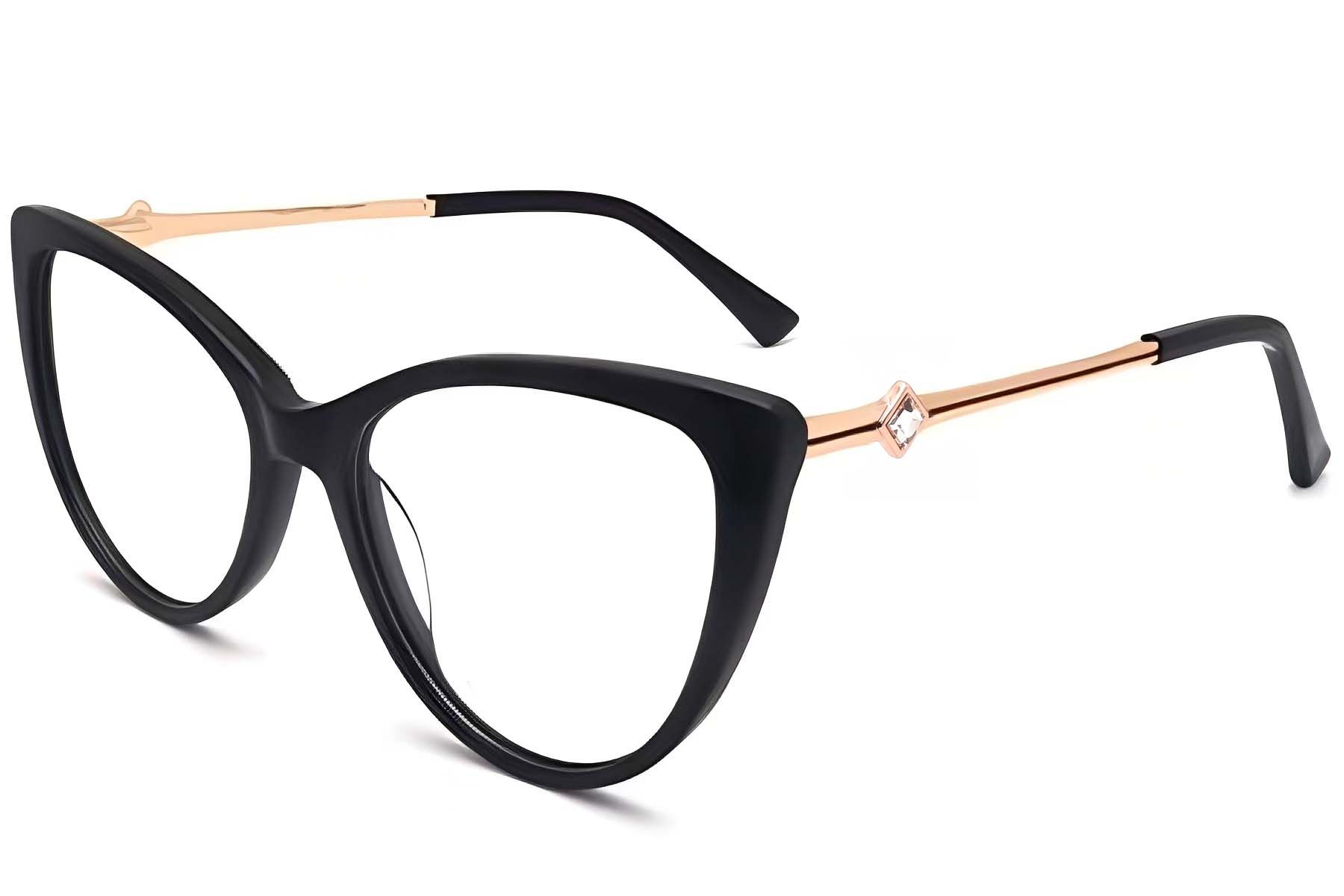 Vasos de acetato negro con forma de mariposa #BS2012-3887