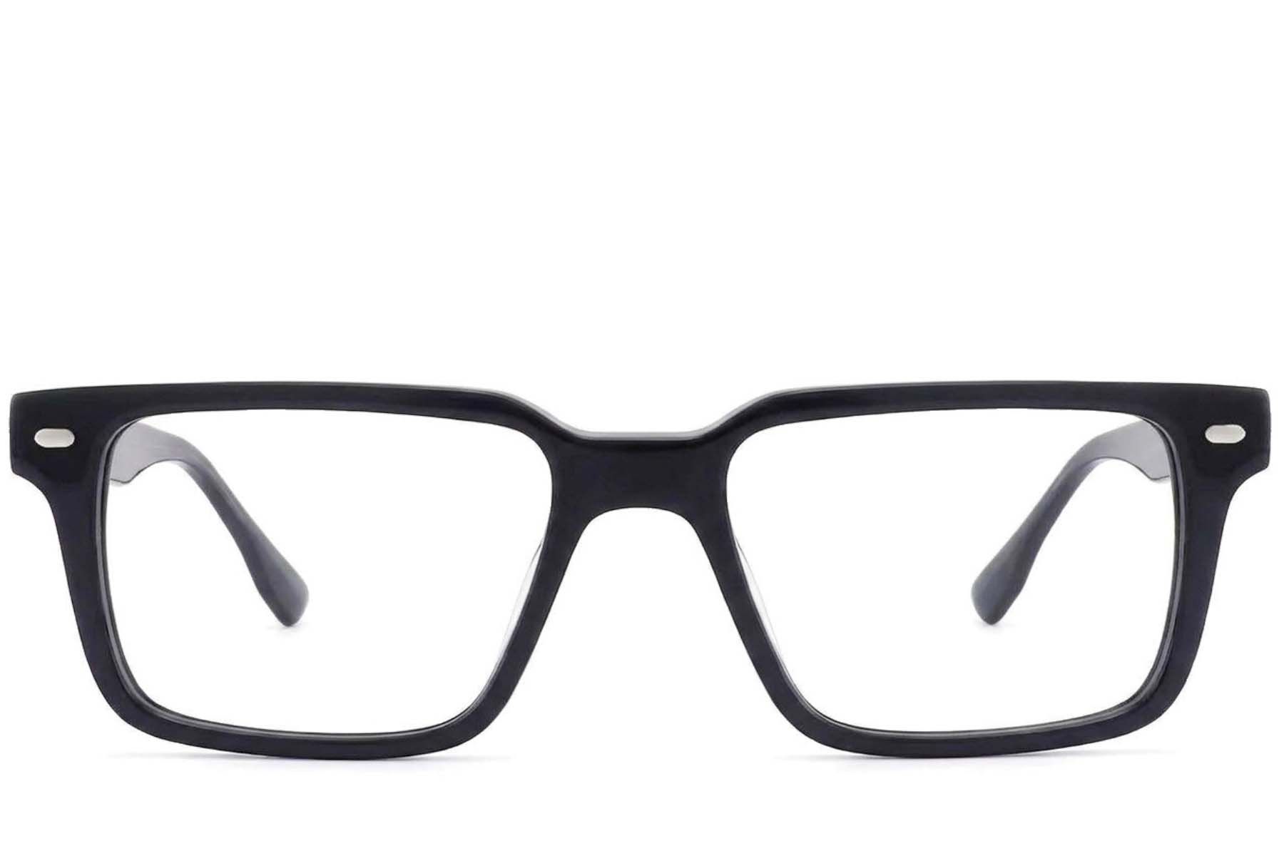 Vasos rectangulares de acetato gris #BS2012-3905