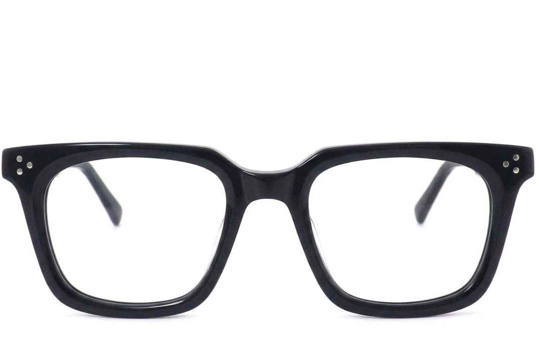 Rectangular Grey Acetate Glasses #BS2012-3907