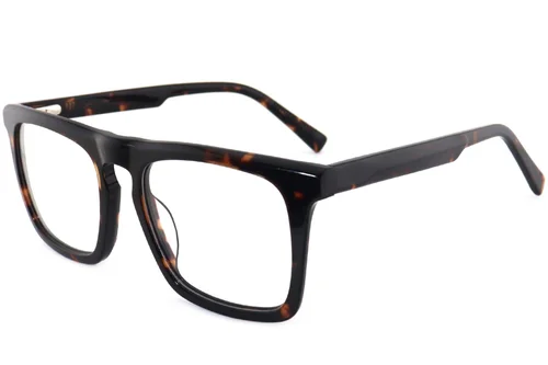 Lunettes aviateur en acétate écaille de tortue #BS2012-3915