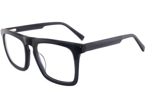 Lunettes aviateur en acétate gris #BS2012-3917