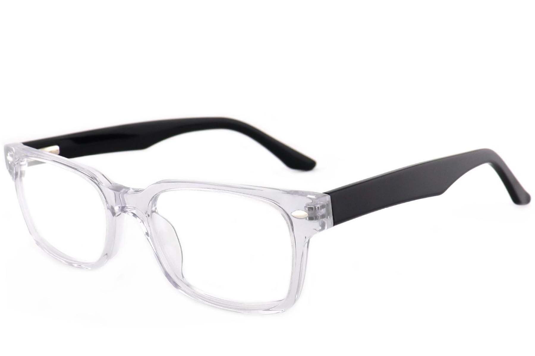 Vasos rectangulares de acetato transparente #BS2012-3921