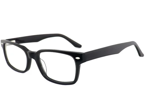 Lunettes rectangulaires en acétate gris #BS2012-3922