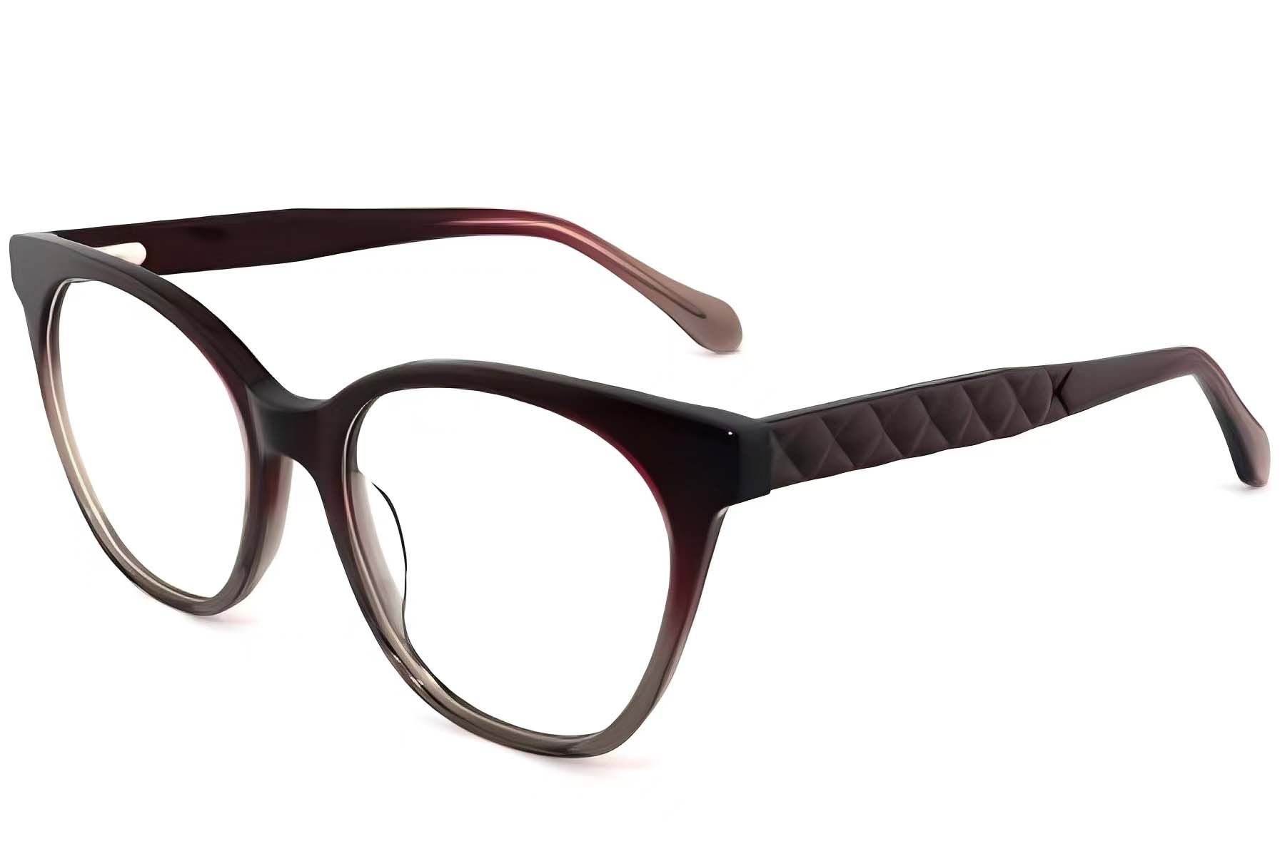 Butterfly Red Acetate Glasses #BS2012-3936