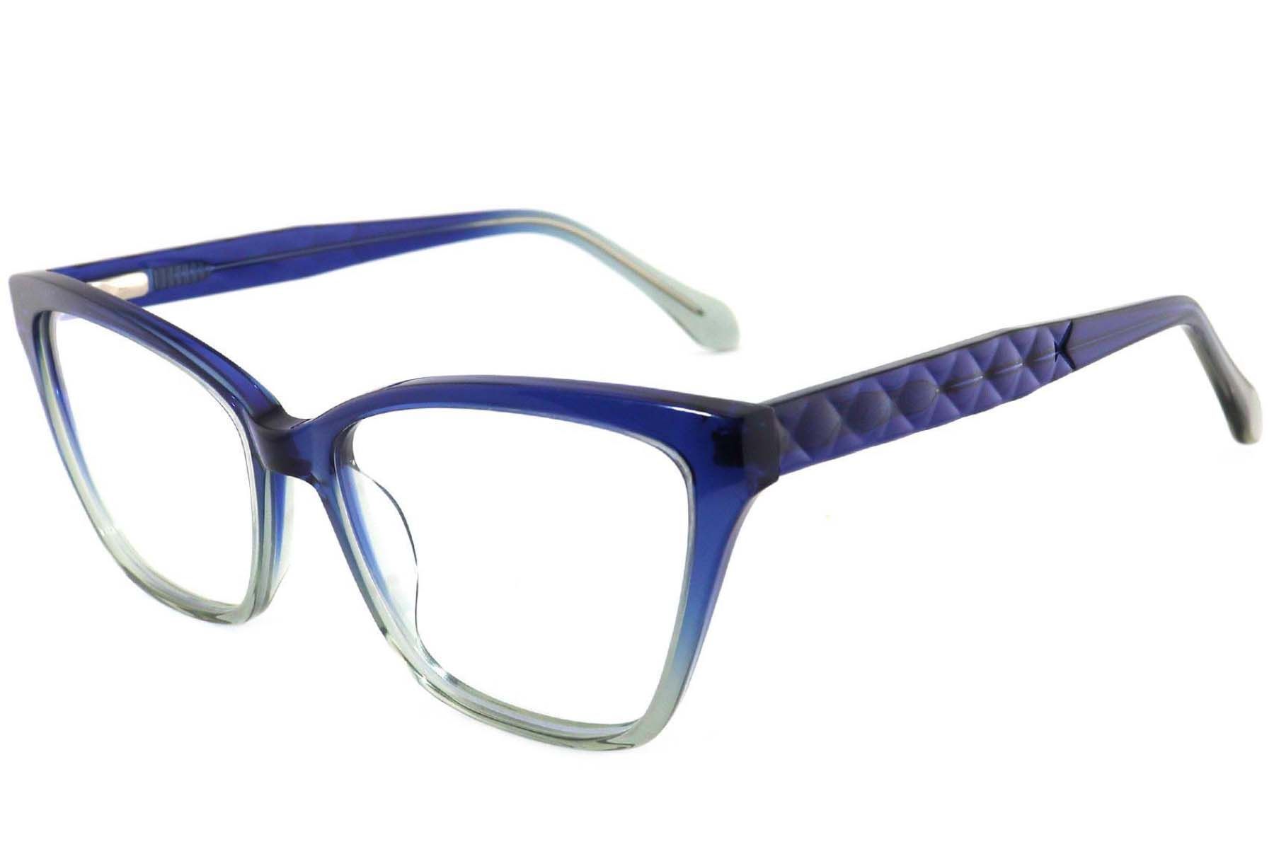Vasos de acetato azul con forma de mariposa #BS2012-3961