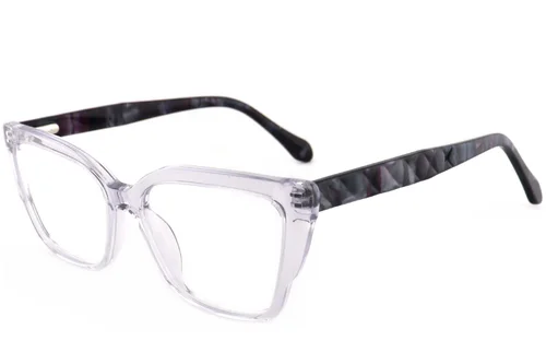Verres en acétate transparent papillon #BS2012-3968