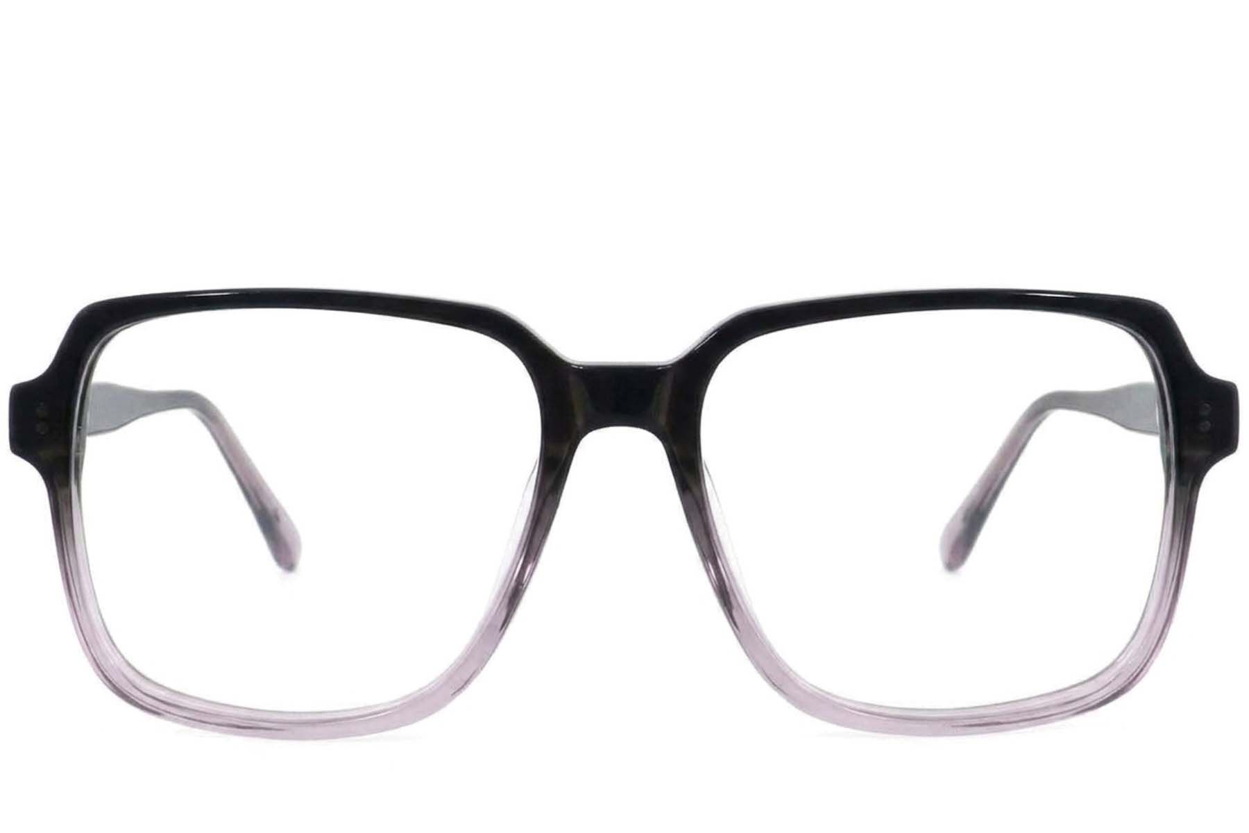 Vasos rectangulares de acetato gris #BS2012-3983