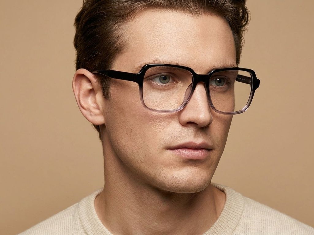 Vasos rectangulares de acetato gris #BS2012-3983