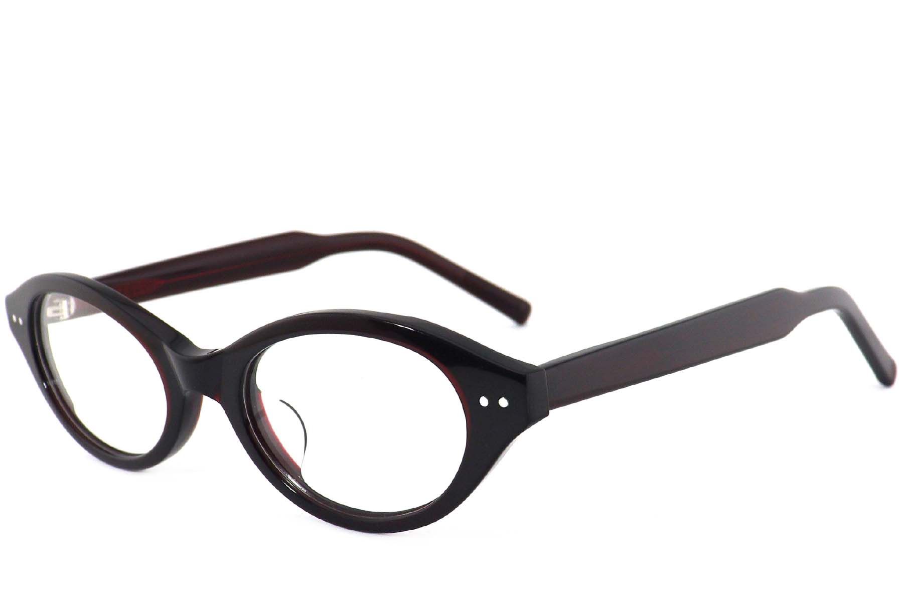 Lunettes papillon en acétate rouge #BS2012-3986