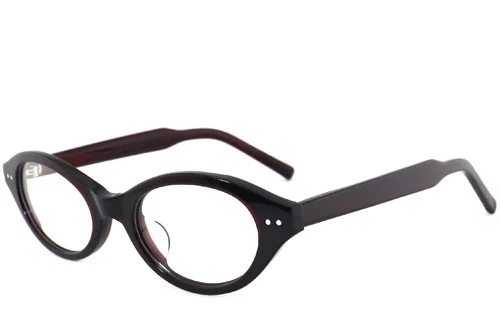 Lunettes papillon en acétate rouge #BS2012-3986