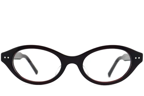 Lunettes papillon en acétate rouge #BS2012-3986