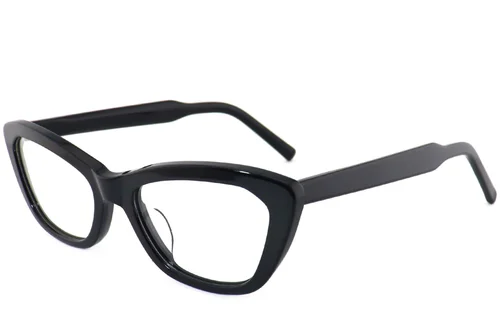 Lunettes papillon en acétate noir #BS2012-3990