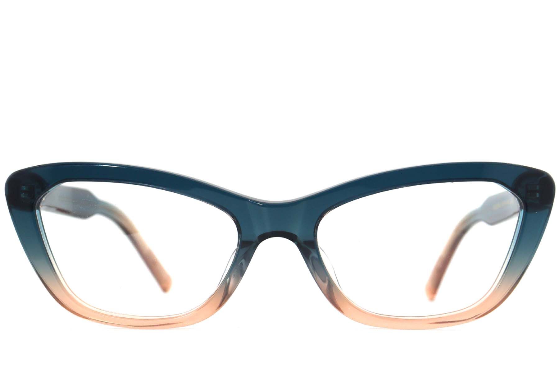 Lunettes en acétate vert papillon #BS2012-3991