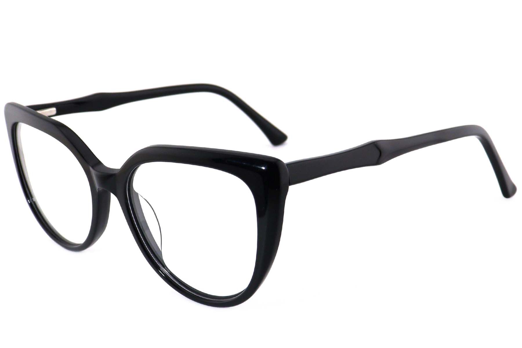 Butterfly Black Acetate Glasses #BS2012-3995