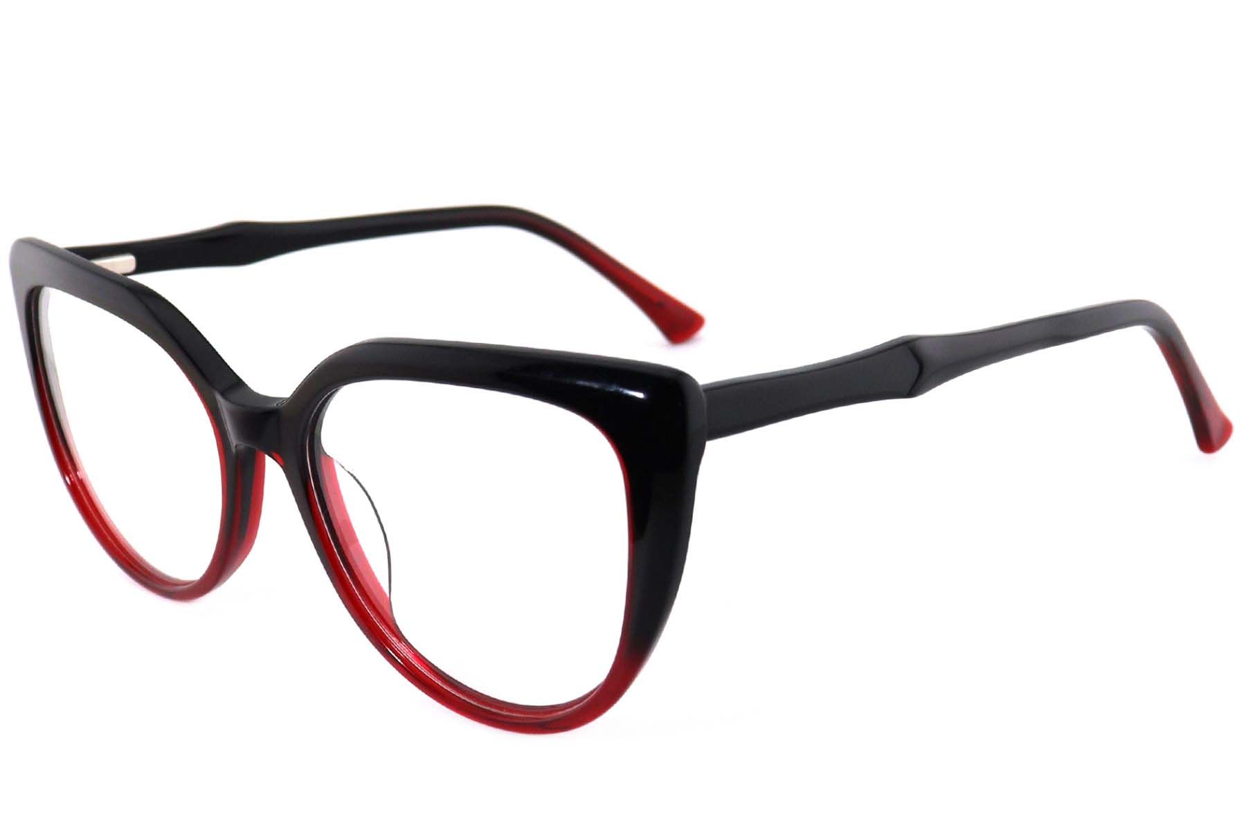 Butterfly Red Acetate Glasses #BS2012-3997