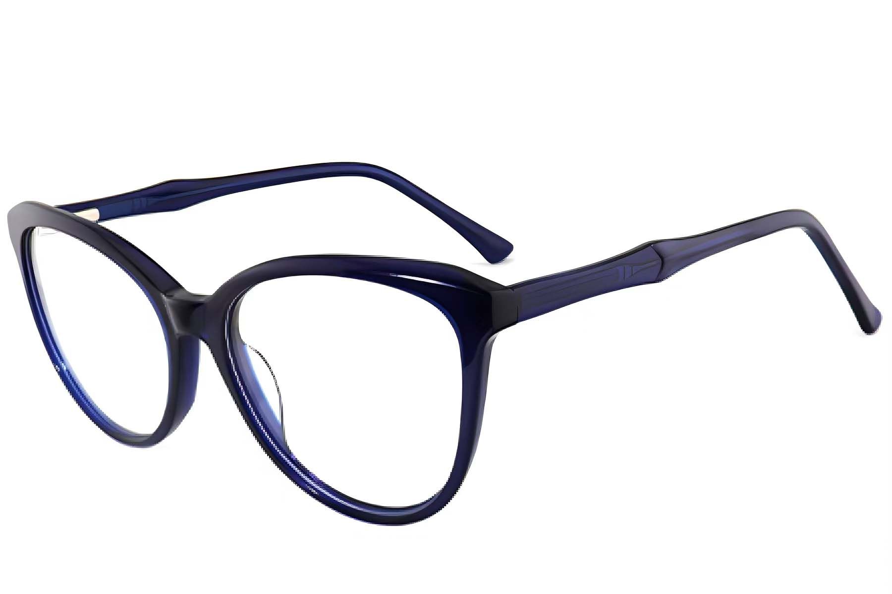 Vasos de acetato azul con forma de mariposa #BS2012-4002