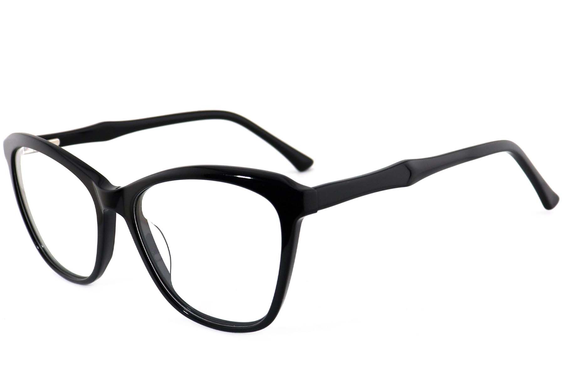 Butterfly Black Acetate Glasses #BS2012-4011