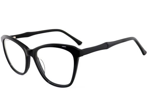 Lunettes papillon en acétate noir #BS2012-4011