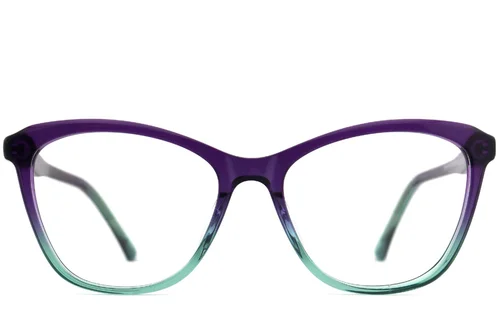 Lunettes en acétate violet papillon #BS2012-4012