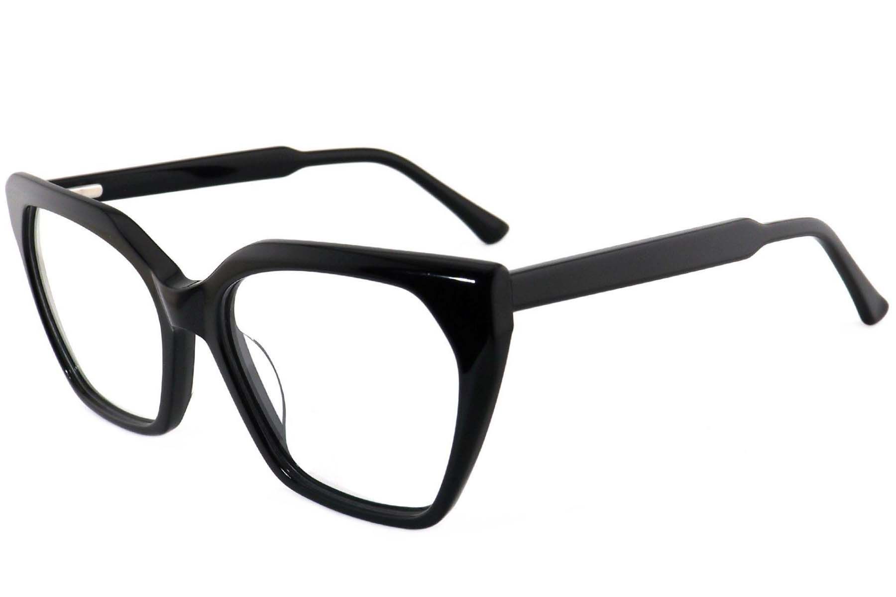 Butterfly Black Acetate Glasses #BS2012-4019