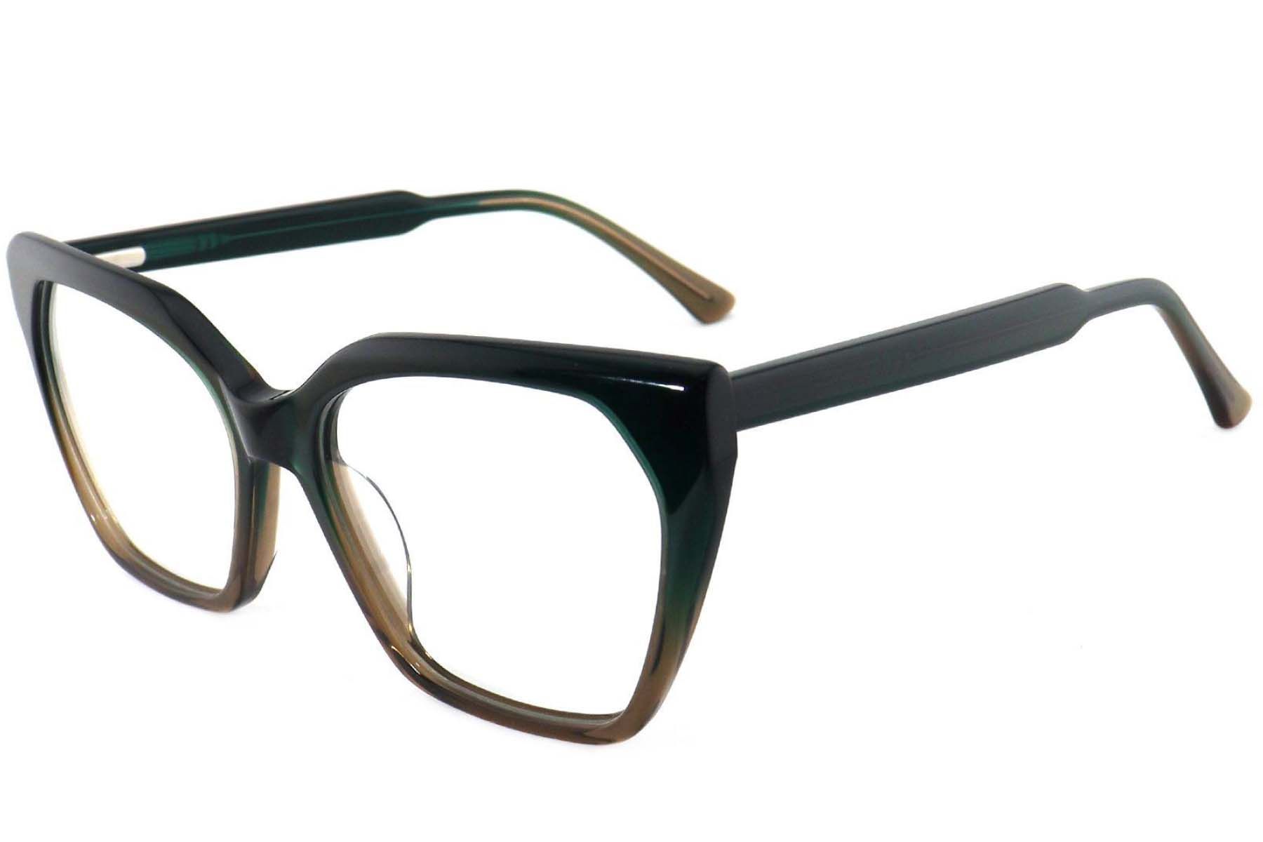 Butterfly Green Acetate Glasses #BS2012-4020