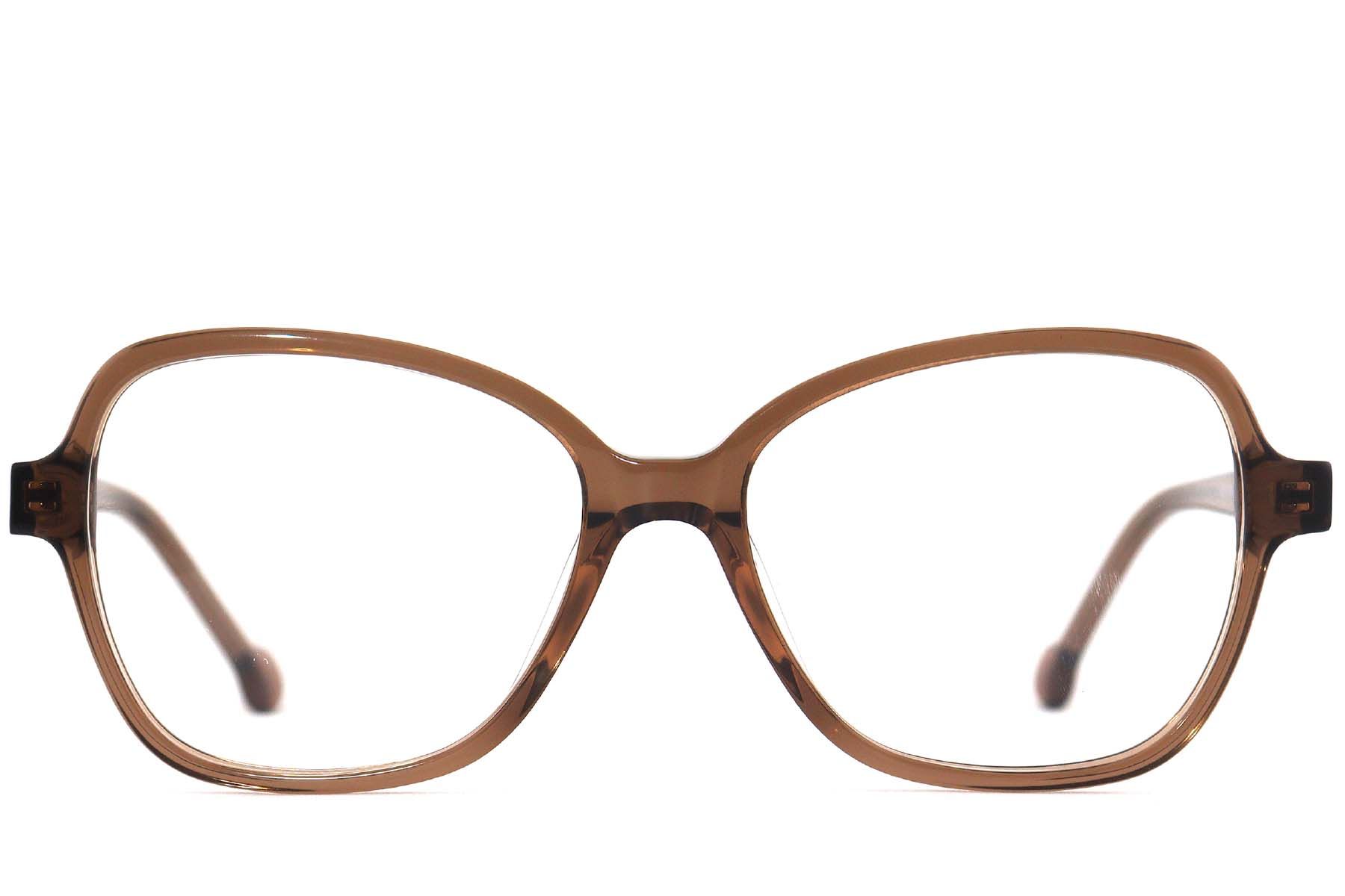 Butterfly Brown Acetate Glasses #BS2012-4027