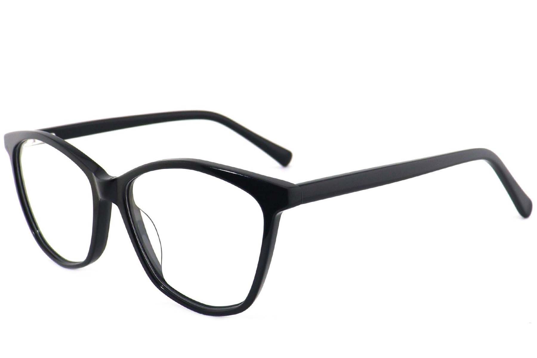 Lunettes papillon en acétate noir #BS2012-4070