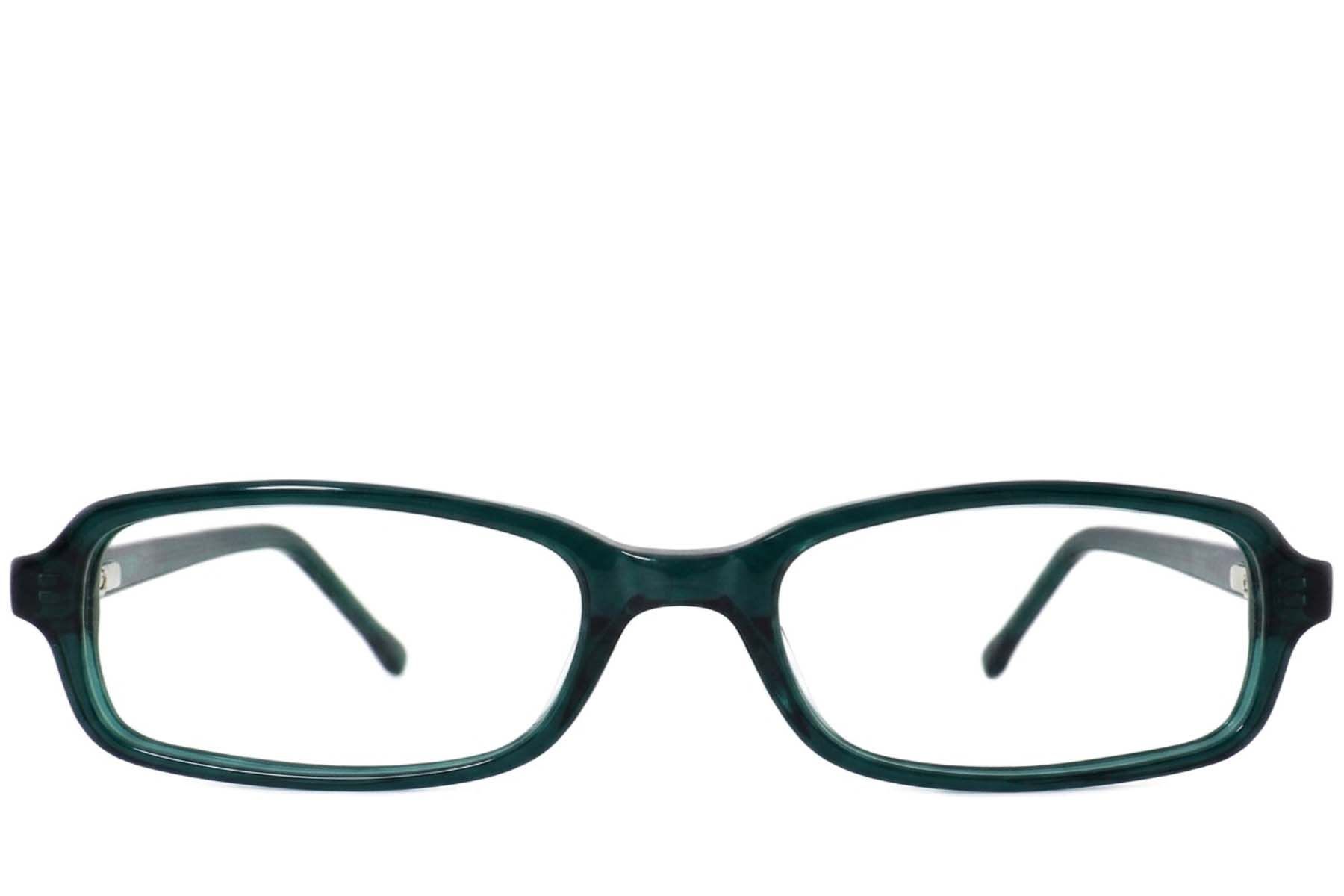 Vasos rectangulares de acetato verde #BS2012-4087