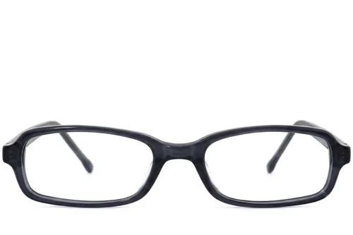 Rectangular Grey Acetate Glasses #BS2012-4089