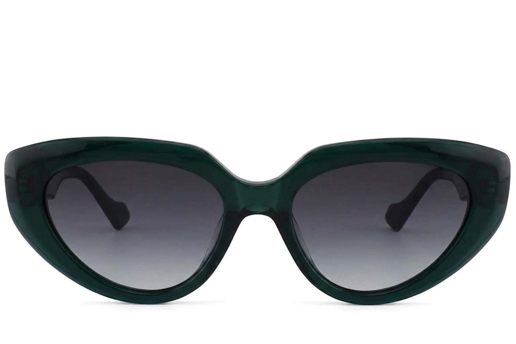 Butterfly Green Acetate Sunglasses #BS2012-4119