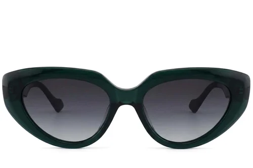 Butterfly Green Acetate Sunglasses #BS2012-4119