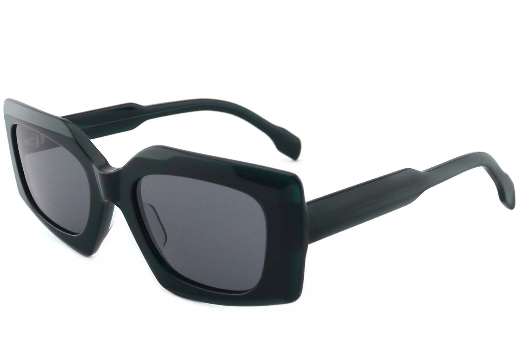 Butterfly Green Acetate Sunglasses #BS2012-4135
