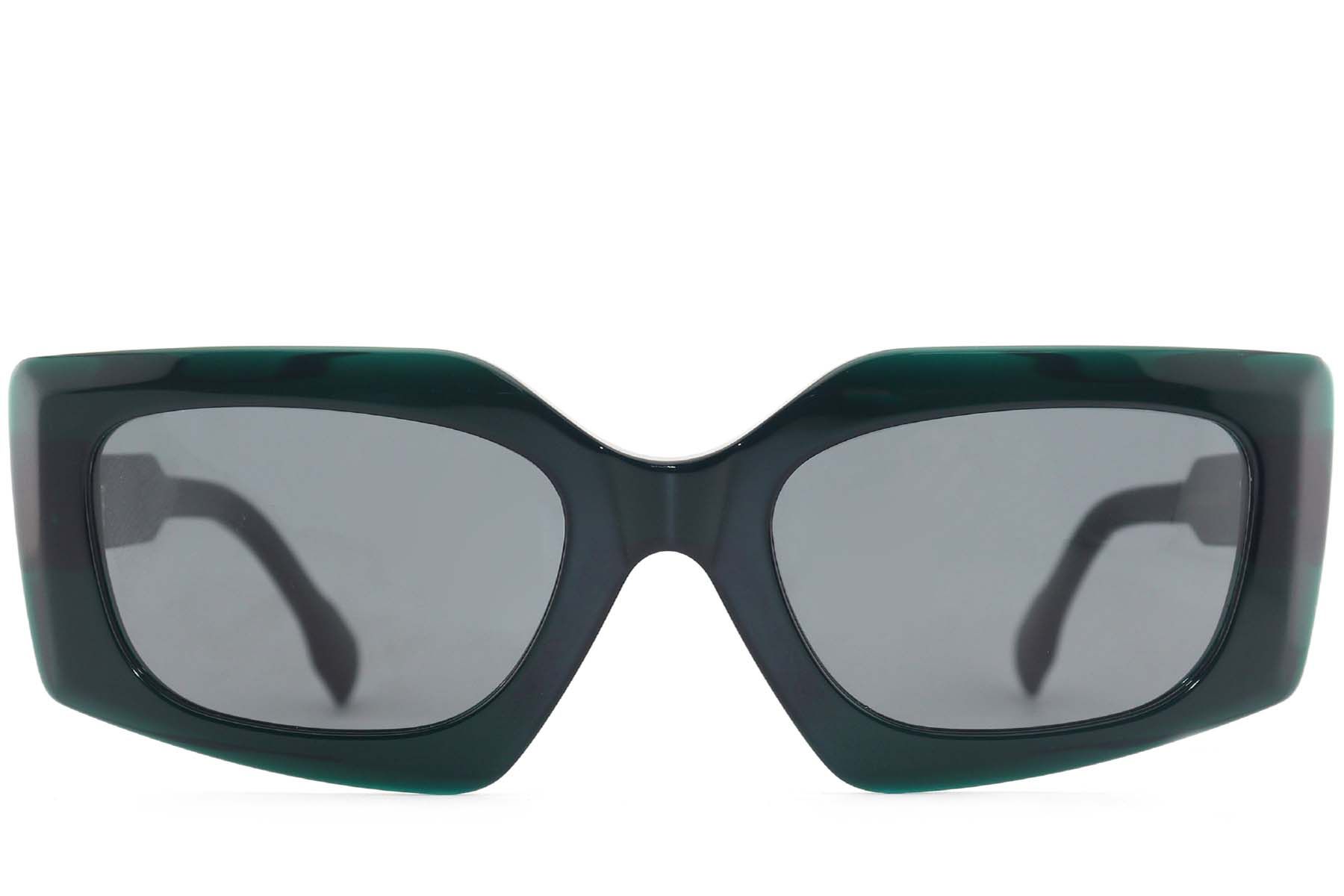 Butterfly Green Acetate Sunglasses #BS2012-4135