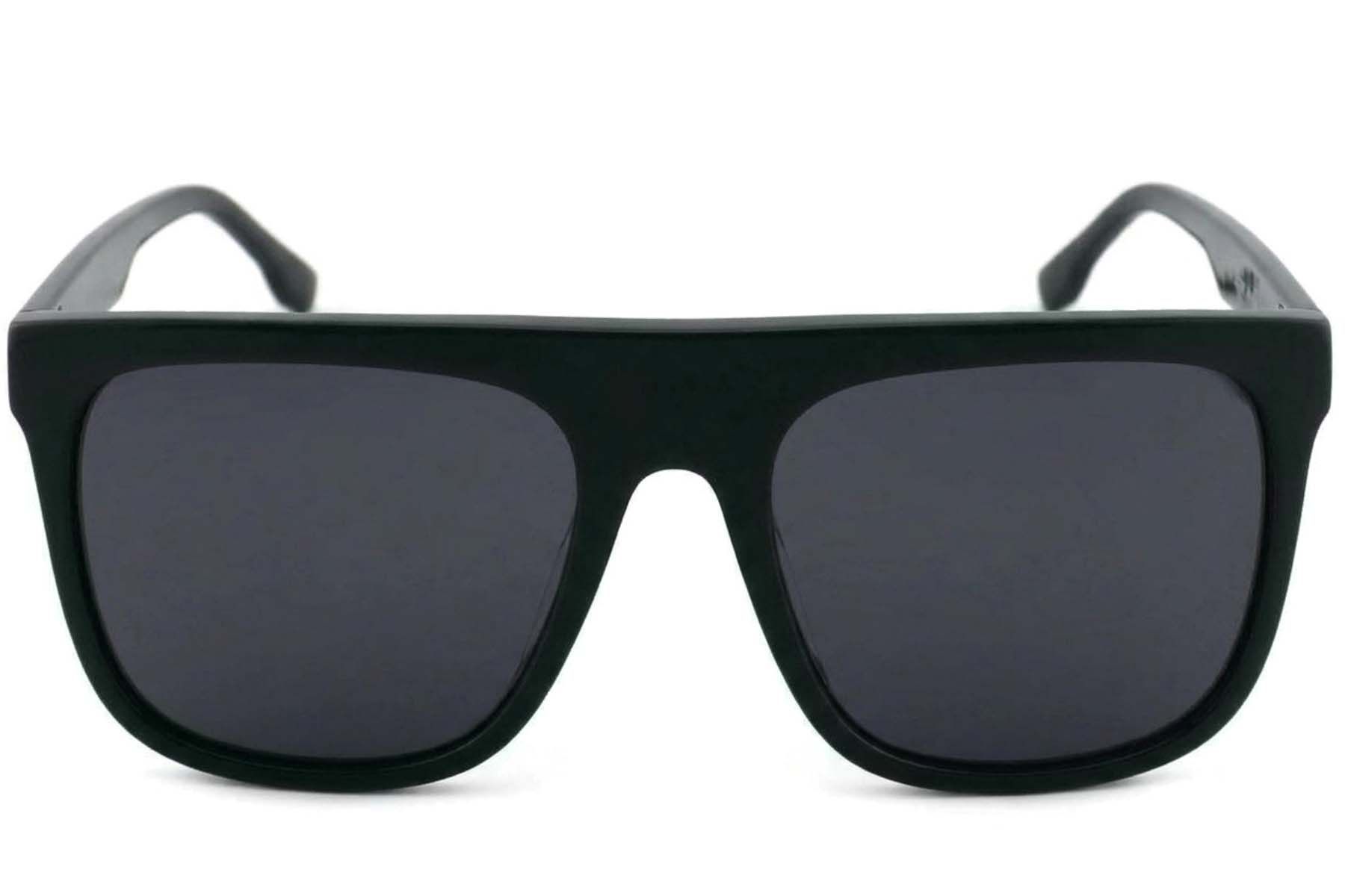 Aviator-Sonnenbrille aus grünem Acetat #BS2012-4139