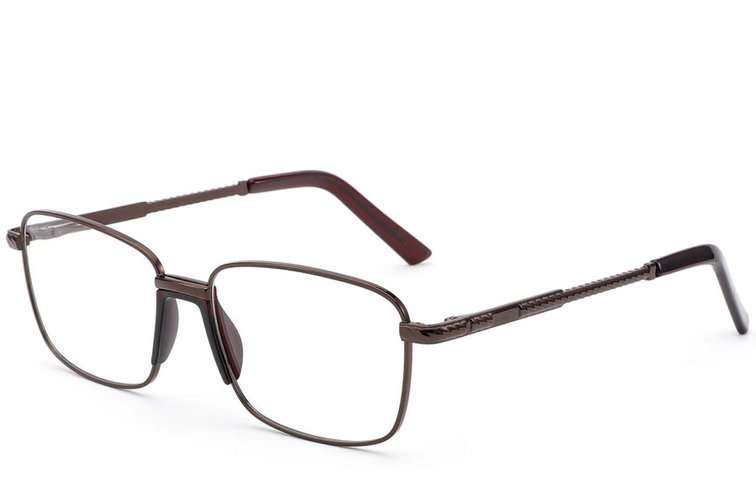 Rectangular Copper Metal Glasses #BS2012-4174