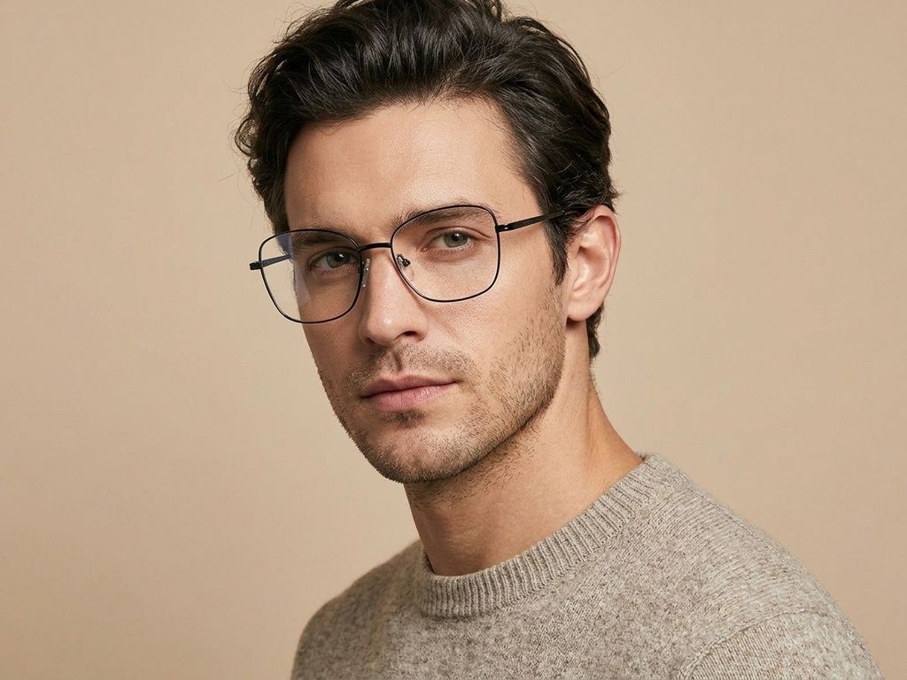 Gafas de metal negro con forma de mariposa #BS2012-4225