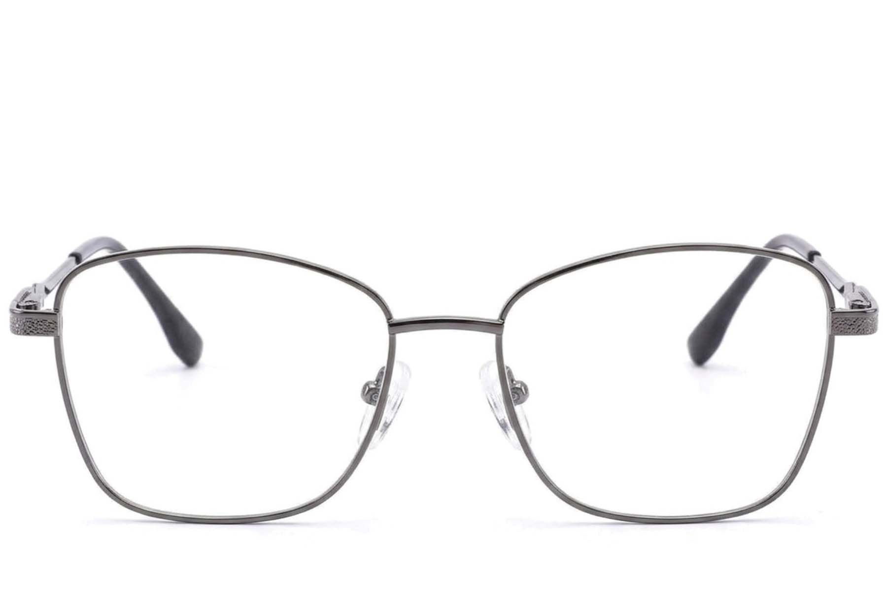 Gafas de metal gris mariposa #BS2012-4230