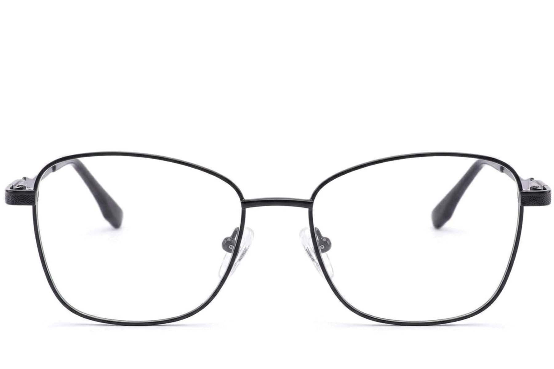 Gafas de metal negro con forma de mariposa #BS2012-4231
