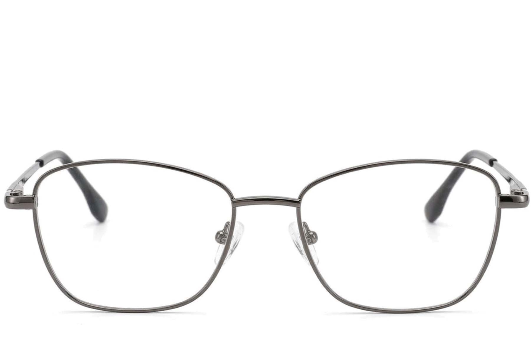 Gafas de metal gris mariposa #BS2012-4278