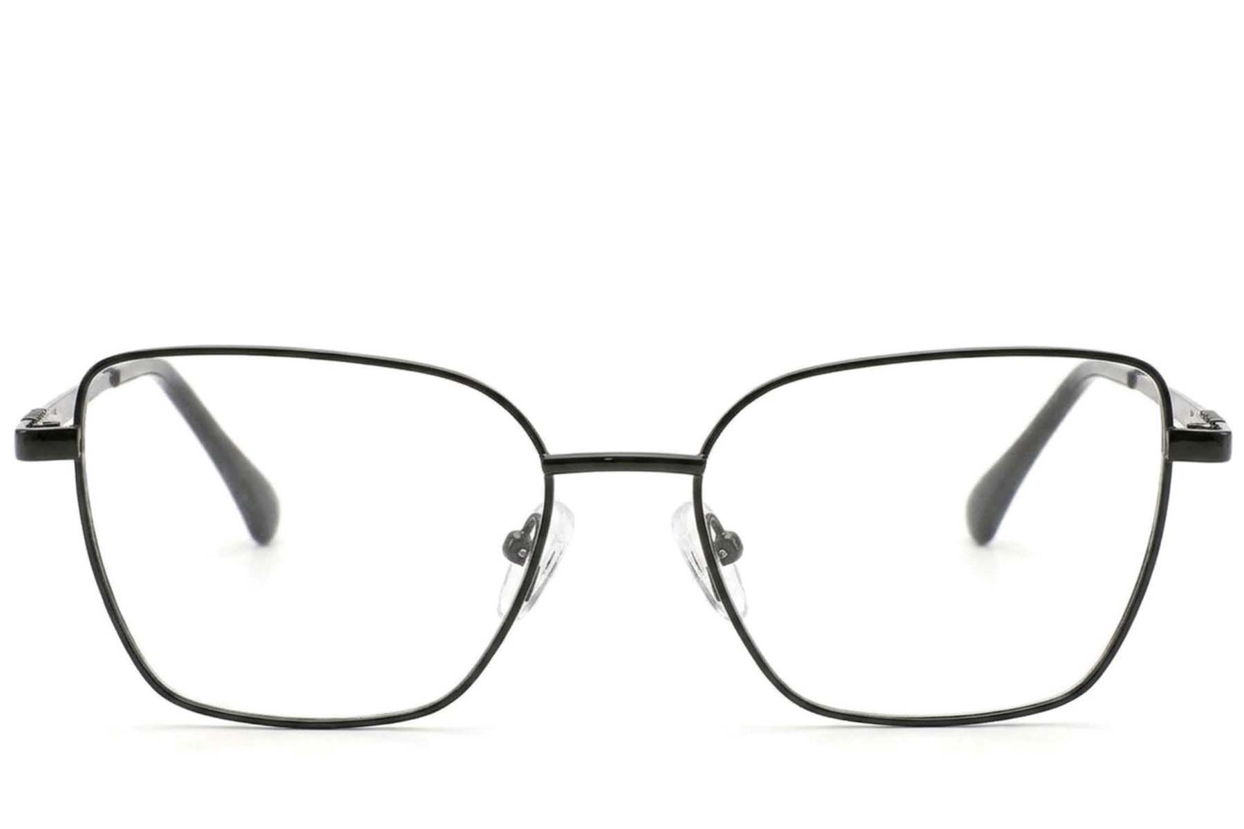 Gafas de metal negro con forma de mariposa #BS2012-4301