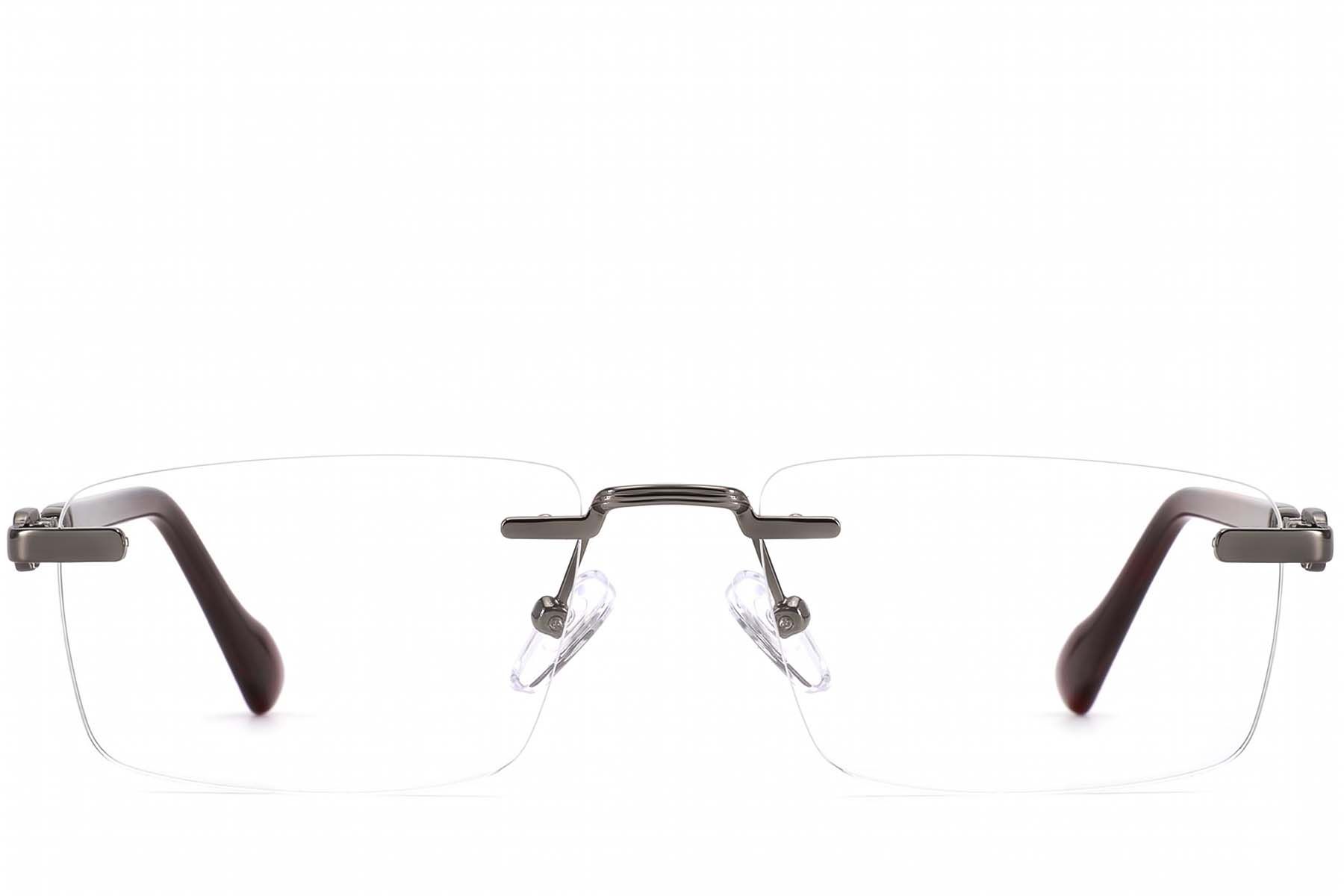 Unsichtbare Kupfermetallbrille #BS2012-4356
